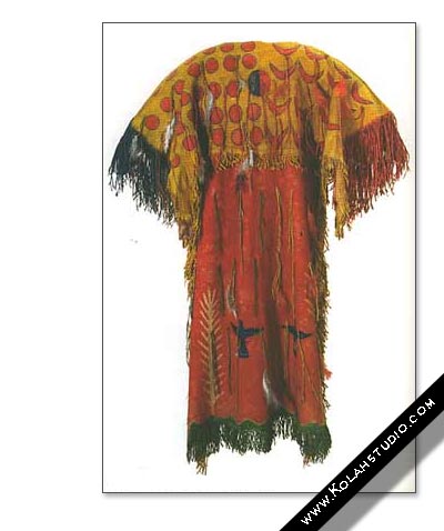 Ghost Dance Dress 1886 Oklahama