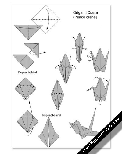 Peace Crane Instruction