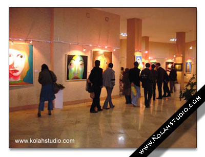 Kolahstudio group exhibition at behzad Art galery