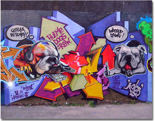 Kelzo Graffiti Manchester