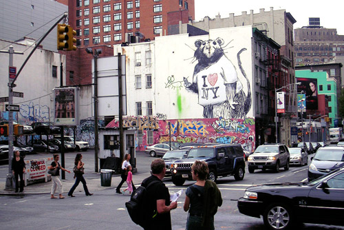 Banksy Piece in NewYork